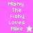 Pixelated text and star icons on pink and white backgrounds with visible animation changes between frames.