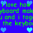 Pixelated green text repeats 'i love how i love how' and 'keyboard makyeboard mak' on a blue background with scattered light blue hearts.