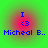 Four identical pixelated icons arranged in a , each showing blue text and symbols on a green background with a red circular gradient