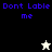 A 4-frame animated contact sheet showing pixelated text and stick figures on alternating black, white, and gray backgrounds with a star-shaped cursor changing color between frames.