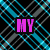 Animated sequence of six pixelated text forming "MY HEART BELONGS TO SOCCER!" with heart symbols and color transitions