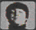 A sequence of grayscale animated frames showing a person with dark hair in various poses against a light background.