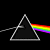 A split-frame contact sheet showing a pixelated Pink Floyd prism logo on the left and green text reading "Original Icons .com" on the right against dark backgrounds.
