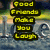 Animated text overlays on a blurred background with 'LOVE' sculpture visible, displaying sequential phrases in yellow and red pixelated fonts.