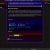 Static pixelated image of a dark interface with blue and purple gradients, featuring small rectangular elements including a green block on the left.