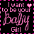 Pixelated pink text and heart icon on black background with pink border, two frames showing slight animation difference in the heart symbol.