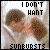 Four- of pixelated images with overlaid text, each showing a different scene or character pose