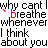A static image displays repeated text with heart-shaped 'breathe' icons in red, yellow, green, and blue across multiple lines of black text on a white background.