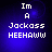 Four identical display pixelated text on a blue gradient background with a subtle circular light effect
