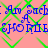 A static digital image with blue text on a pink background featuring green diamond-shaped patterns, displaying repeated phrases and stylized letters.