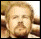 A split- image with a pixelated photo on the left and text/symbols on the right