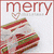 A static image showing a stack of wrapped gifts with 'merry' text above, a snowman with a red scarf and hat, and a Santa hat with 'I'm in Christmas-t mood' text.