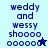 Pixelated text and star symbols on blue backgrounds with a white cursor in the lower-left corner.