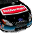 Animated sequence showing a racing helmet with 'Coca-Cola' branding transitioning to large white '97' numerals against black and blue backgrounds.