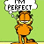 A pixelated cartoon cat character with a speech bubble above its head on a light green background, next to green text reading "Original Icons .com" on a dark green background.