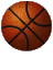 Four basketballs arranged in a , each with orange-brown texture and black lines, displayed against a light gray background