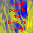 Red text on a yellow and blue pixelated background reads 'dont punch me b/c im ugly' in four identical arranged in a