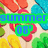 Pixelated image with colorful floral background and green text overlays reading 'summer' and '08'.