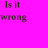 A contact sheet of three animated frames showing text-based content on a bright pink background with gray transparency areas, displaying variations of the phrase "Is it wrong to like my neighbor" in different colors and arrangements across sampled frames.