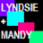 Pixelated text and colored squares on black background with visible compression artifacts.
