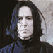 nine shows a person with long dark hair and high-collared clothing, some displaying the word "Snape" in green text