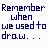 Pixelated text reads 'Remember when we used to draw... ...our dreams.' beside a static pixel art scene with flowers, clouds, and bats.