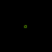 A contact sheet of 17 animated frames showing a green particle explosion animation on black background, arranged in a 5x4 grid with one empty cell at bottom right.