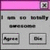 Static pixel art image showing a gray interface with pink header, containing multiple small rectangular elements and two framed sections with black-and-white patterns.