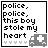 nine identical pixel-art icons showing text and a medical vehicle symbol with varying heart symbols below