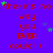 Purple background with red text repeating 'there's no way you EVER could! :(' and scattered green stars.