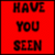 A 2x2 contact sheet of a pixelated animated icon featuring red text panels and a central figure, with visible animation frames showing static content across all sampled frames.
