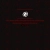 A pixelated white sphere rests on a dark brown horizontal bar against a black background.