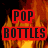 Four red text blocks on a fiery background with black outlines, each containing distinct names or phrases.
