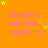 Orange background with repeated pink text 'jessica.danielle.smith =)' and yellow stars in a pattern