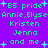 Pixelated text on a purple background with light blue stars, repeating names and 'B5 pride' in green.