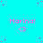 Cyan background with pink text 'Marina!' and a pink heart symbol repeated in pattern, scattered small pink dots