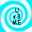 Four identical blue and white spiral-patterned icons arranged in a , each containing black text and symbols