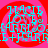 A static image with a red and pink spiral background and cyan text reading 'ПОДАРКИ' and 'ПОДАРКИ' in a repeating pattern.