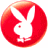 Red circular icon with white rabbit silhouette and gradient orange top, green text 'Original Icons .com' on dark background.