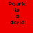 Four quadrants display identical text on solid backgrounds: red, purple, blue, and purple.