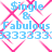 A static digital image with repeating text and pattern elements in blue and pink on white.