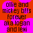 Pixelated text on a red and pink background with no visible animation changes.