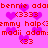 Pixelated pink background with red text and purple hearts repeating in a pattern
