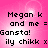 Pixelated text on a pink gradient background with bright light effects, repeated in a