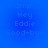 Blue background with pixelated text reading 'Hey Eddie Good-bye' in four identical quadrants, each displaying the same static arrangement of words.