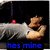 A four- shows a person in various poses with overlaid text: 'hes mine', 'so', and 'BACK OFF!'