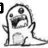 A four- of a cartoon dinosaur with varying text overlays and mouth expressions