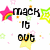 Pixelated text and star-shaped icons with rainbow gradients on a white background, featuring yellow stars with orange dots and green stars with small flowers.