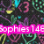 Pixelated digital artwork with neon-colored heart shapes on a dark background, featuring two text overlays in bright pink and purple.