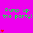 Bright pink background with green text and red heart symbols in a repeating pattern.